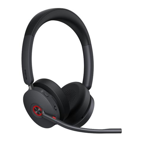 Yealink BH74 Wireless Stereo (Dual) ANC Bluetooth AI Noise Cancelling Business/Computer Headset with USB-C & A, MS/Teams Certified