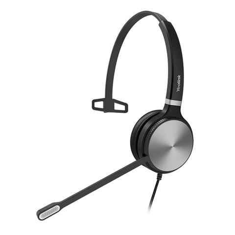 Yealink YHS36 Mono Noise Cancelling Wireband Headset with Leather Ear Cushions