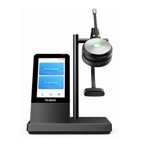 Yealink WH66 UC Mono DECT Wireless Headset with Base Station