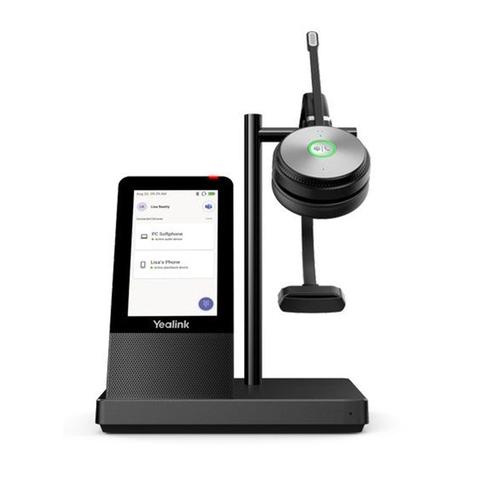 Yealink WH66 MS Mono DECT Wireless Headset with Base Station