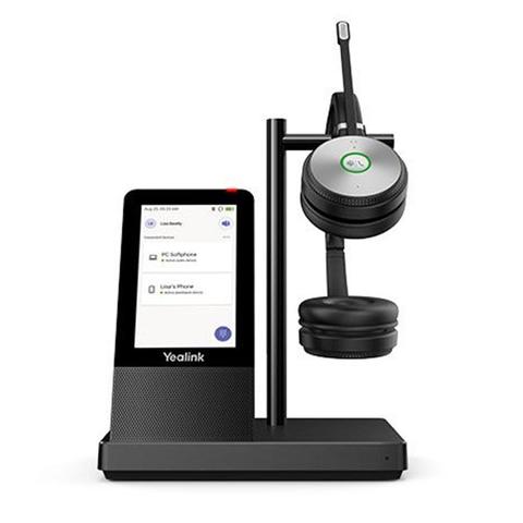 Yealink (WH66 Dual Teams) Microsoft Teams Certified Workstation DECT Wireless Headset