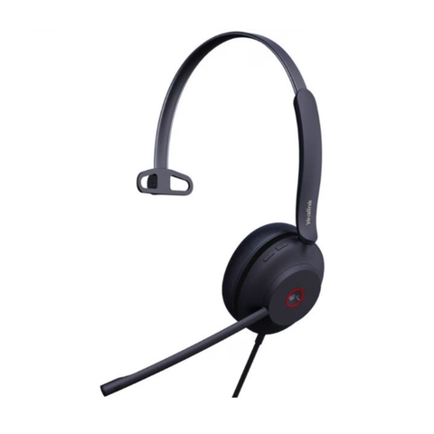Yealink (UH35 Mono UC) Unified Communications Certified USB Wired Headset