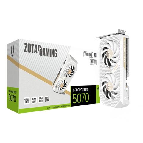 Zotac Gaming GeForce RTX 5070 Twin Edge OC 12GB Video Card - White
