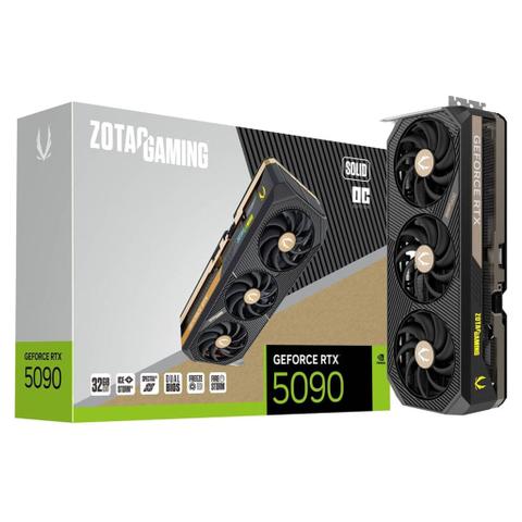 Zotac Gaming GeForce RTX 5090 SOLID OC 32GB Video Card