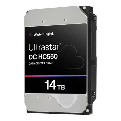 WD Ultrastar DC HC550 14TB SATA 7200RPM 512e/4Kn SE Hard Drive 0F38581