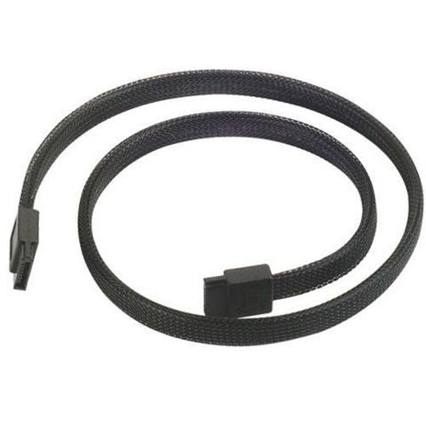 SilverStone CP07 180 Degree SATA III Sleeved Cable 50cm
