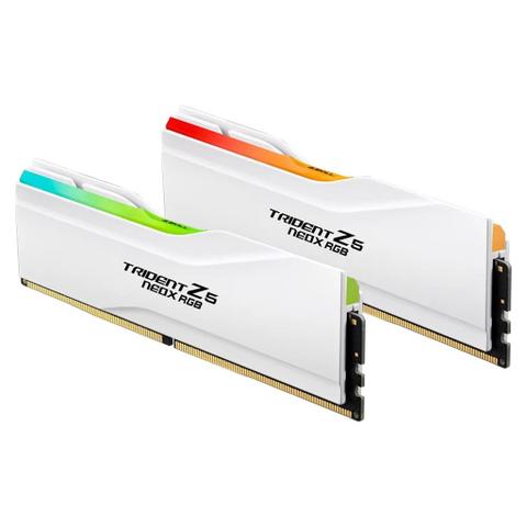 G.Skill Trident Z5 NeoX RGB 32GB (2x 16GB) DDR5 6000MHz CL26 AMD EXPO Desktop Memory - White