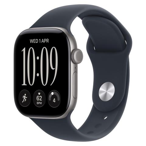 Apple Watch Series 12 42mm Space Grey Aluminium GPS Navy Blue Sport Band (S/M)