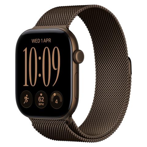 Apple Watch Series 12 42mm Dark Bronze Aluminium GPS Dark Bronze Milanese Loop