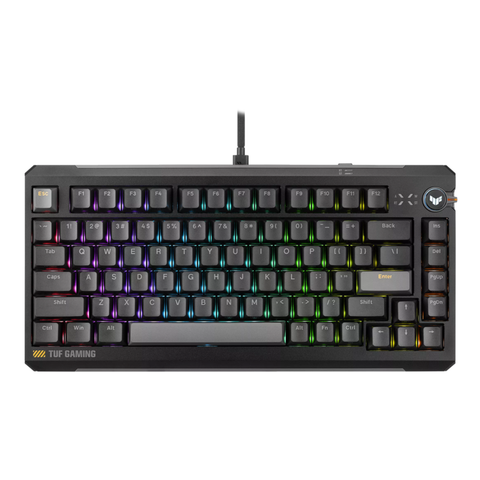 ASUS TUF Gaming K4 Magnetic 75% Hall Effect Gaming Keyboard - Black