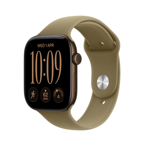 Apple Watch Series 12 46mm Dark Bronze Aluminium GPS + Cellular Sport Band (M/L)