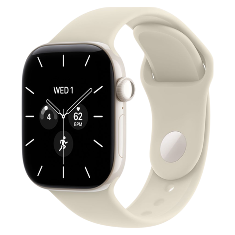 Apple Watch Series 12 42mm Pearl White Ceramic GPS + Cellular Sport Band (S/M)