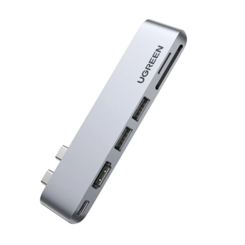 UGREEN USB C HUB 6-in-2 Type-C to Thunderbolt 3 4K HDMI USB3.0 SD&TF Adapter