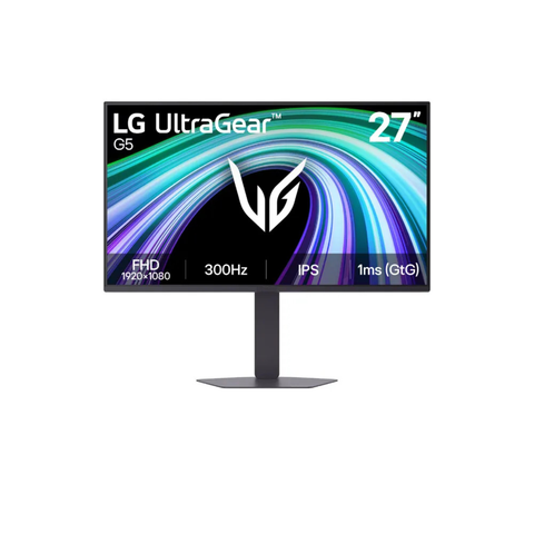 LG UltraGear G5 27" FHD 300Hz 1ms HDR10 IPS Gaming Monitor