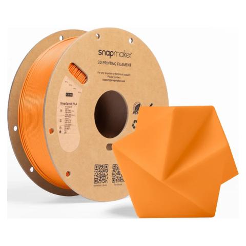 Snapmaker SnapSpeed 1kg PLA Filament with RFID - Orange