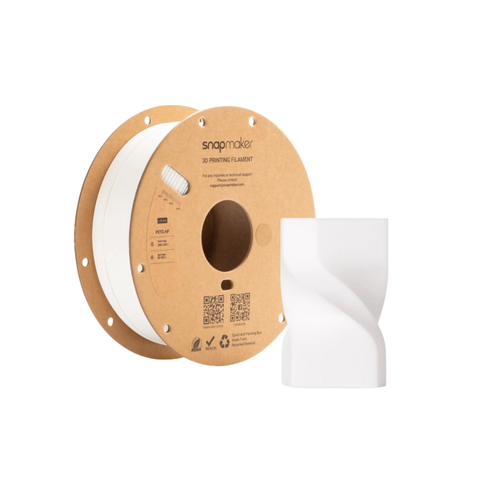 Snapmaker 1kg PETG HF Filament with RFID - White