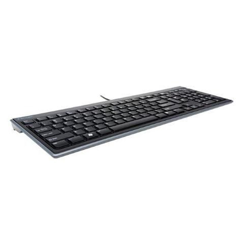 Kensington Advance Fit Slim Wired Keyboard - Black