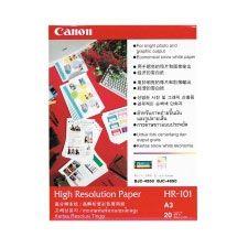 Canon HR-101NA3II A3 High Resolution Paper 106gsm - 20 Sheets