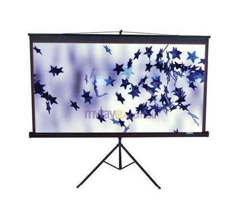 Elite Screens Tripod Pull Up Portable 100" Screen