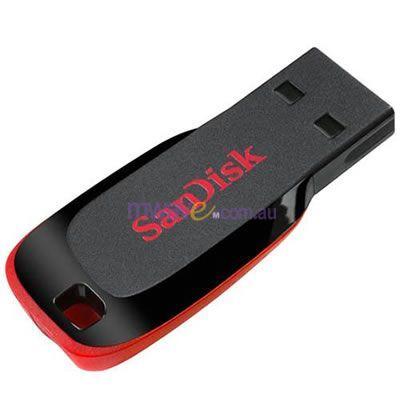 SanDisk 8GB CZ50 Cruzer Blade USB Flash Drive