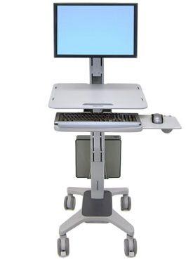 Ergotron WorkFit C-Mod Single Display Sit-Stand Workstation
