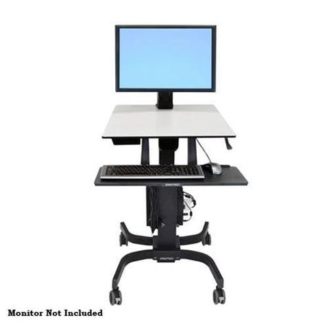 Ergotron WorkFit-C Single HD Sit-Stand Workstation Larg