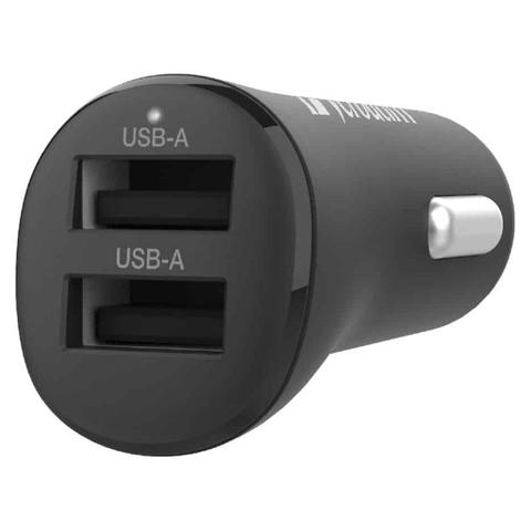 Verbatim Dual Port 3.4A Car Charger - Black
