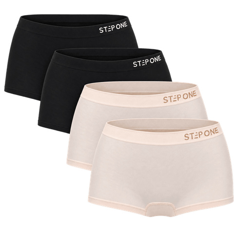 Women's SmoothFit Boyleg 4 Pack - Essentials