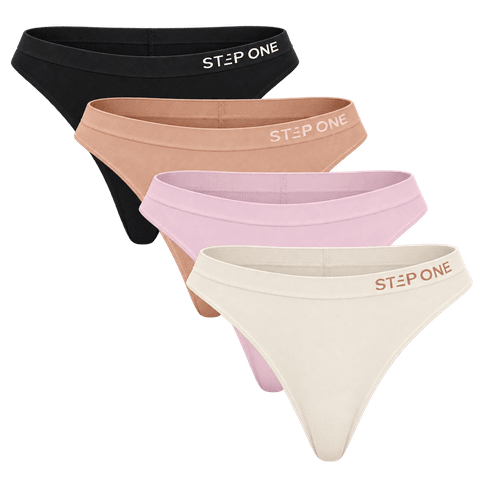 Women's SmoothFit Thong 4 Pack - The Mix