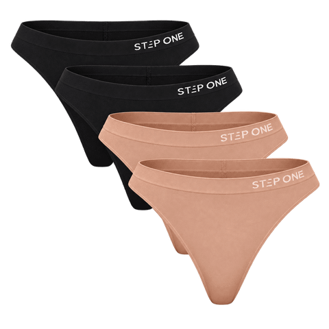 Women's SmoothFit Thong 4 Pack - Essentials