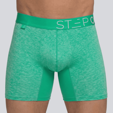 Boxer Brief - Melange Desert Sage