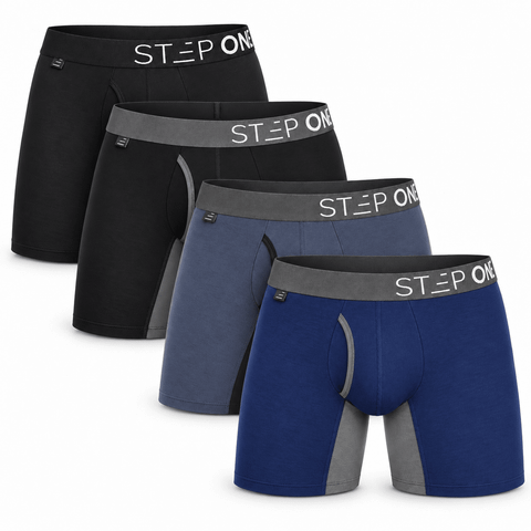 Boxer Brief Fly 4 Pack - The Essentials