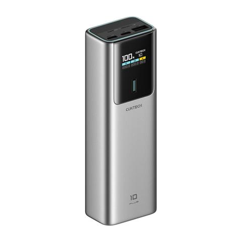 Cuktech 10 PLUS 120W 15000mAh 2C1A+3C Power Bank - Grey