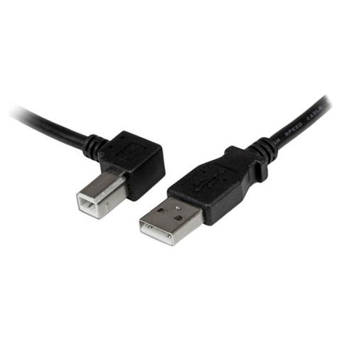 Startech 1m Left Angle USB Printer Cable - USB 2.0 A to B
