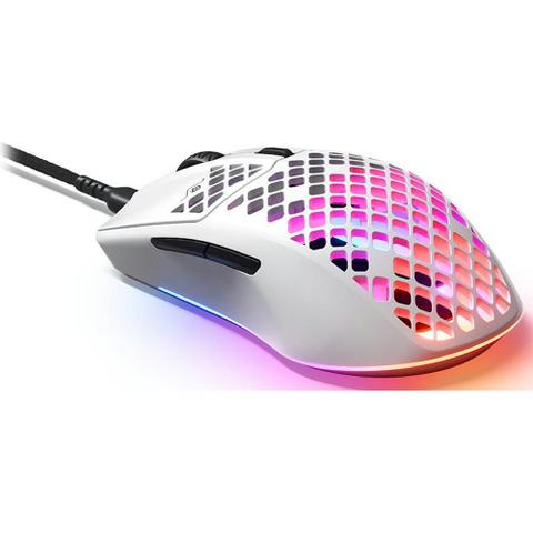 SteelSeries Aerox 3 Ultra Lightweight Gaming Mouse - Snow