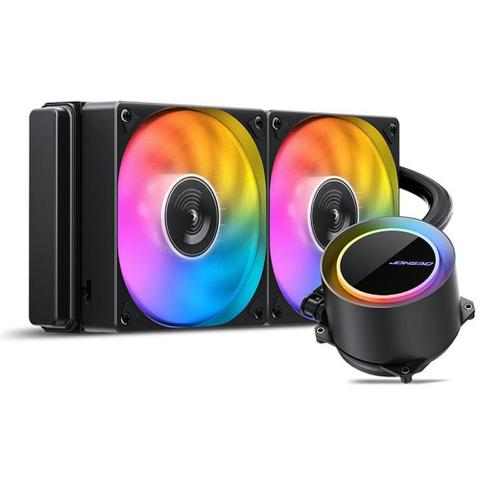 Jonsbo TG-240 ARGB 240mm AIO CPU Liquid Cooler (Black)