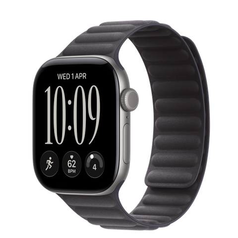 Apple Watch Series 12 GPS + Cellular, 42mm Space Grey Aluminium Case with Midnight Magnetic Link